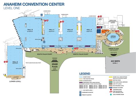 anaheim convention center map.